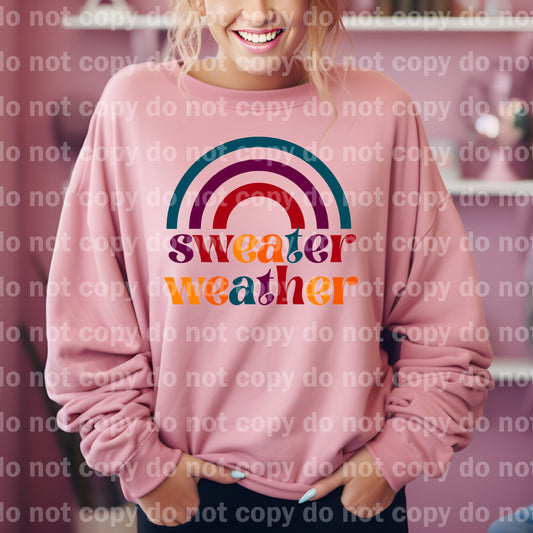 Sweater Weather Rainbow Dream Print or Sublimation Print