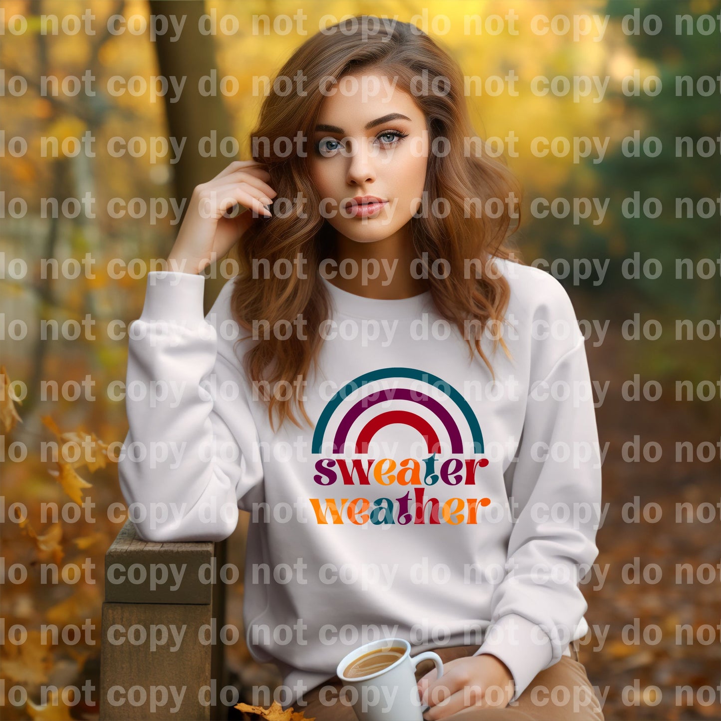 Sweater Weather Rainbow Dream Print or Sublimation Print