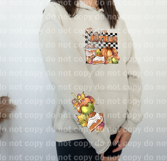 Sweet Autumn with Optional Sleeve Design Dream Print or Sublimation Print