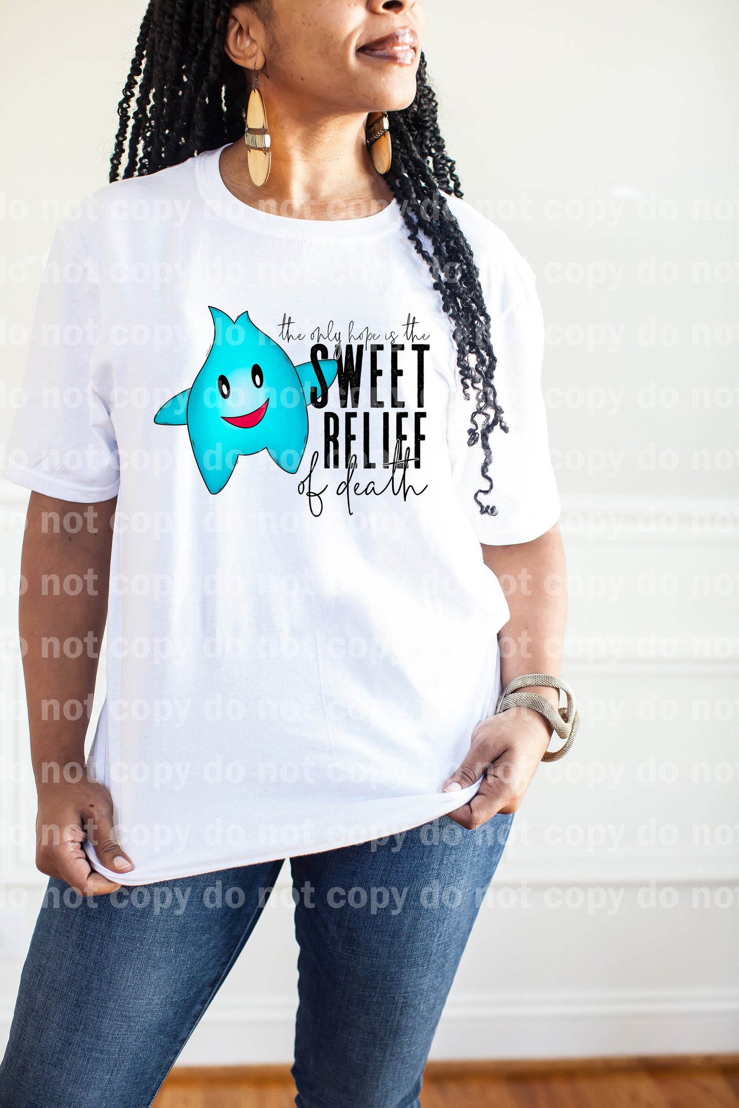 The Only Hope Is The Sweet Relief Of Death Full Color/One Color Dream Print or Sublimation Print
