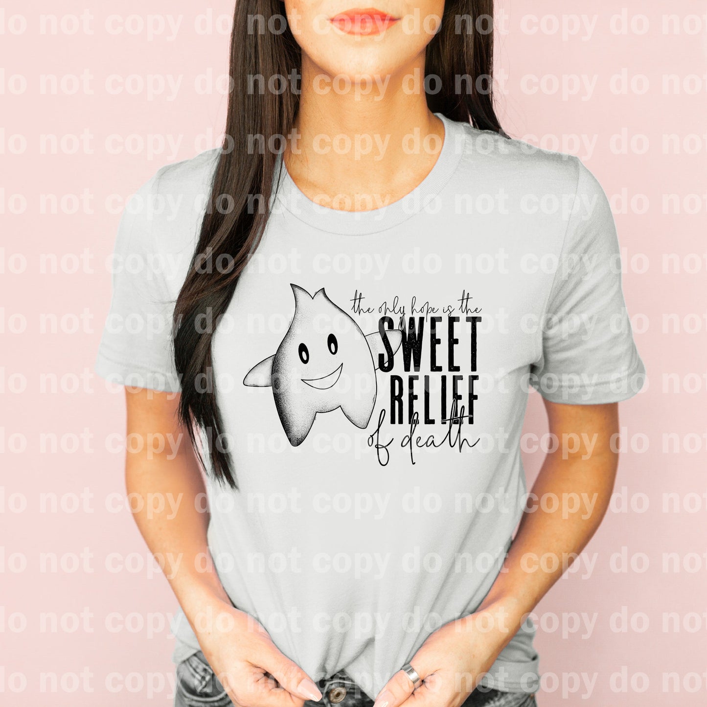 The Only Hope Is The Sweet Relief Of Death Full Color/One Color Dream Print or Sublimation Print