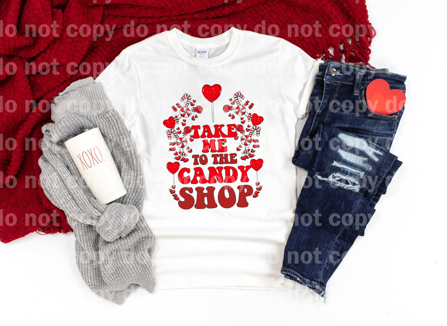 Llévame a la tienda de dulces Heart Candies Dream Print o Sublimation Print