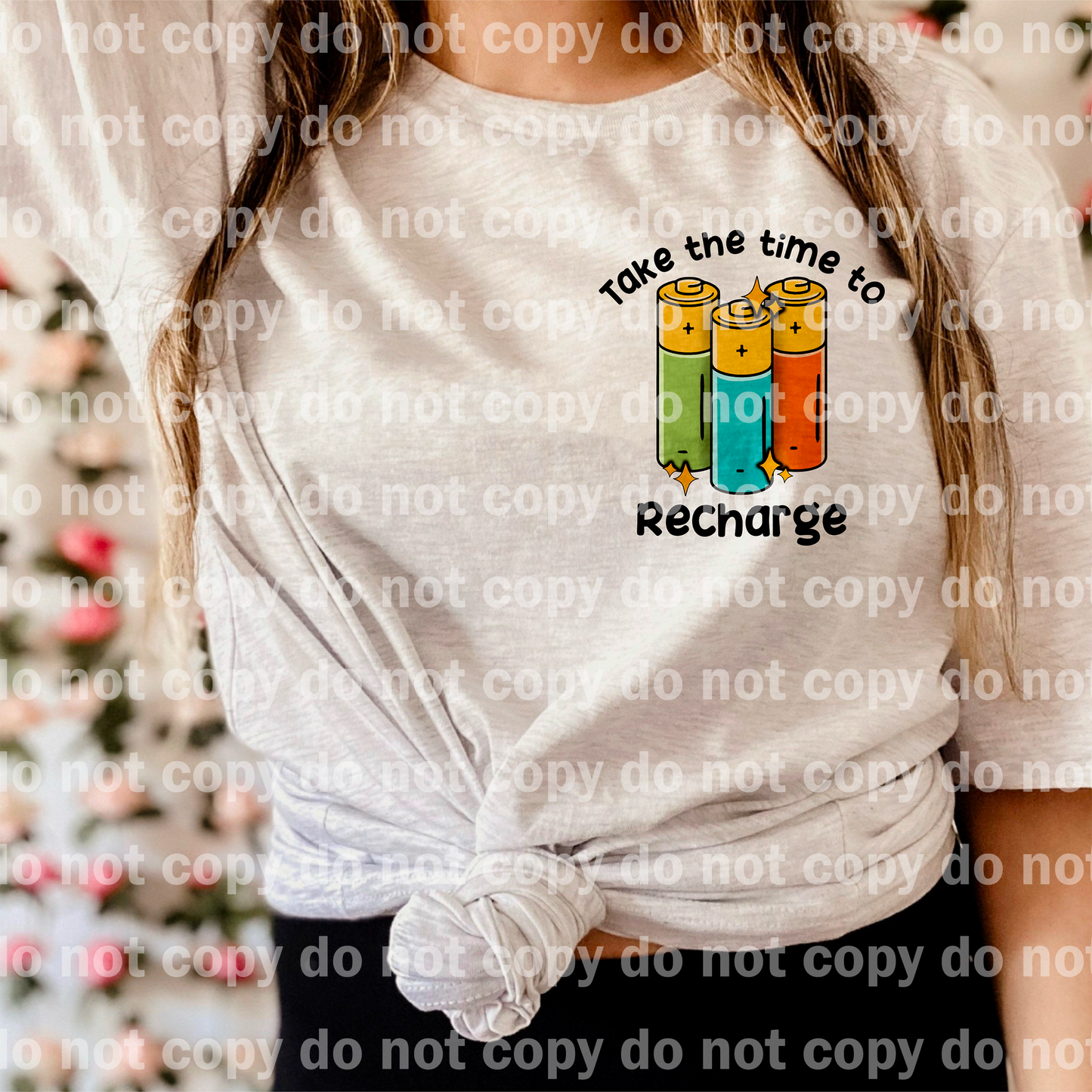 Take The Time To Recharge Full Color/One Color Dream Print or Sublimation Print