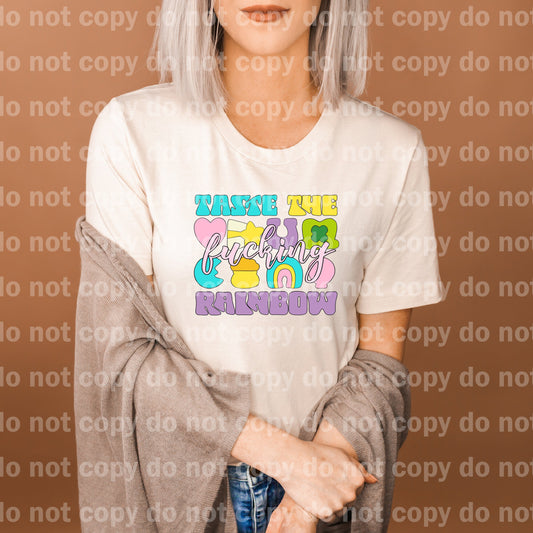 Taste The Fucking Rainbow Dream Print or Sublimation Print