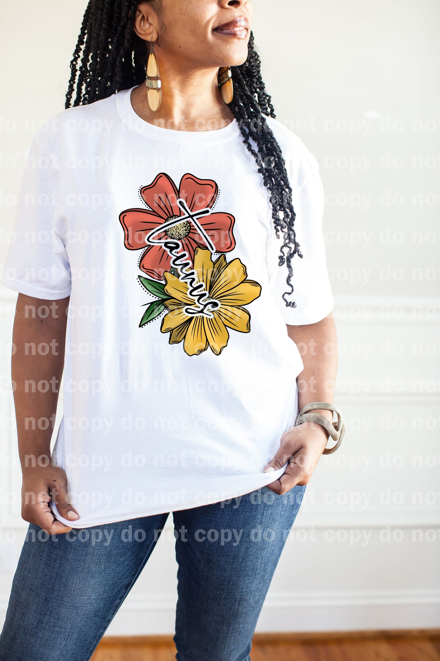 Taurus Zodiac Sign Floral with Pocket Option Dream Print or Sublimation Print