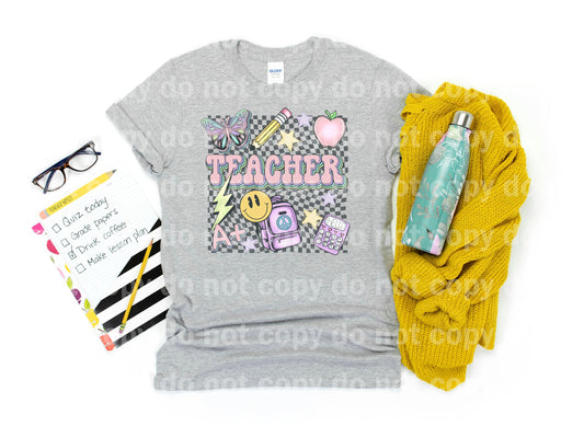 Teacher And School Supplies with Pocket Option Dream Print or Sublimation Print