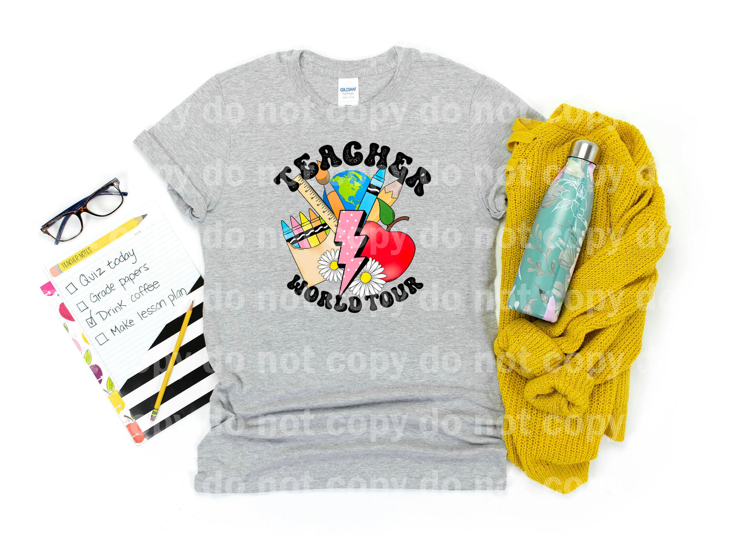 Teacher World Tour Dream Print or Sublimation Print