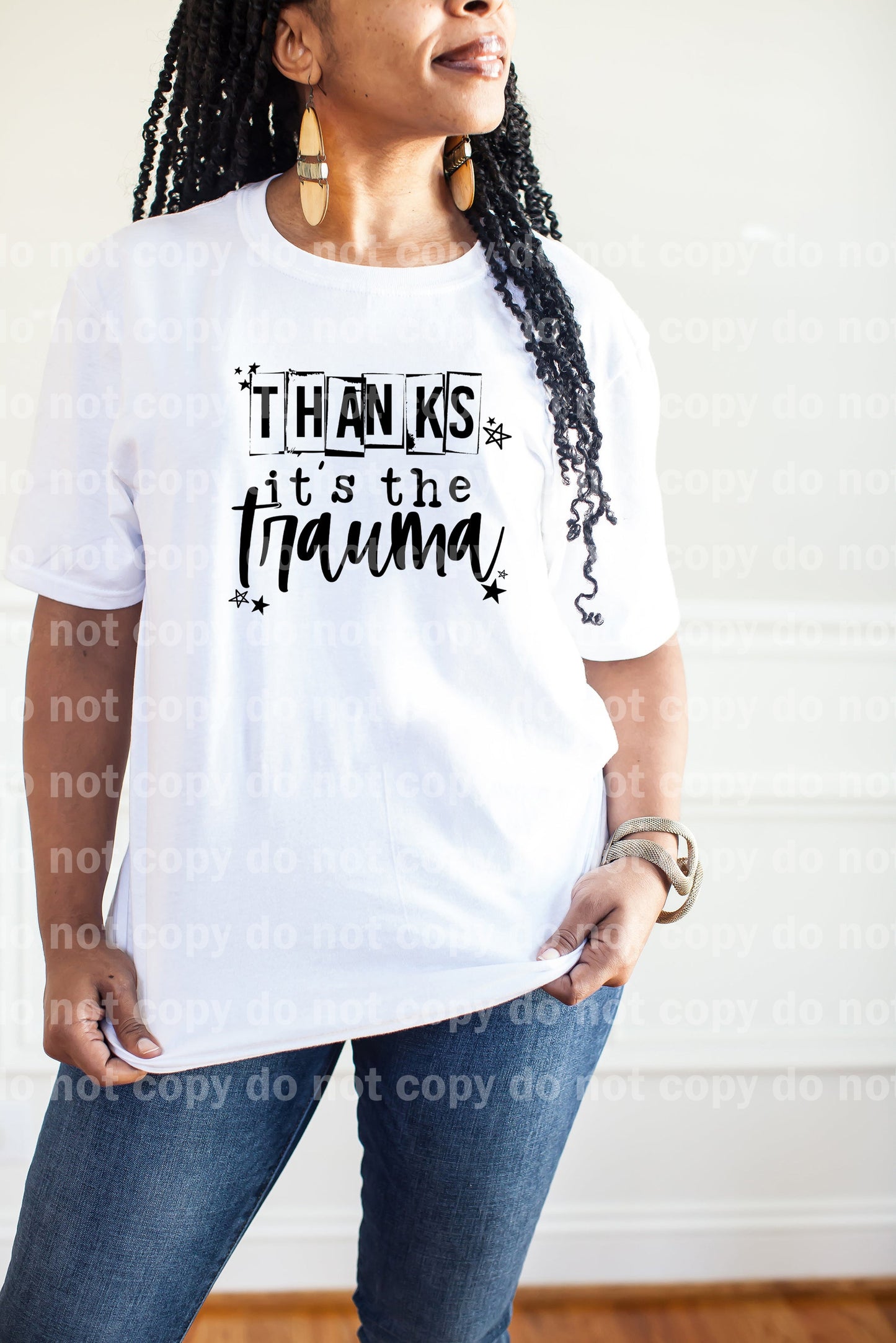 Thanks It's The Trauma Dream Print or Sublimation Print