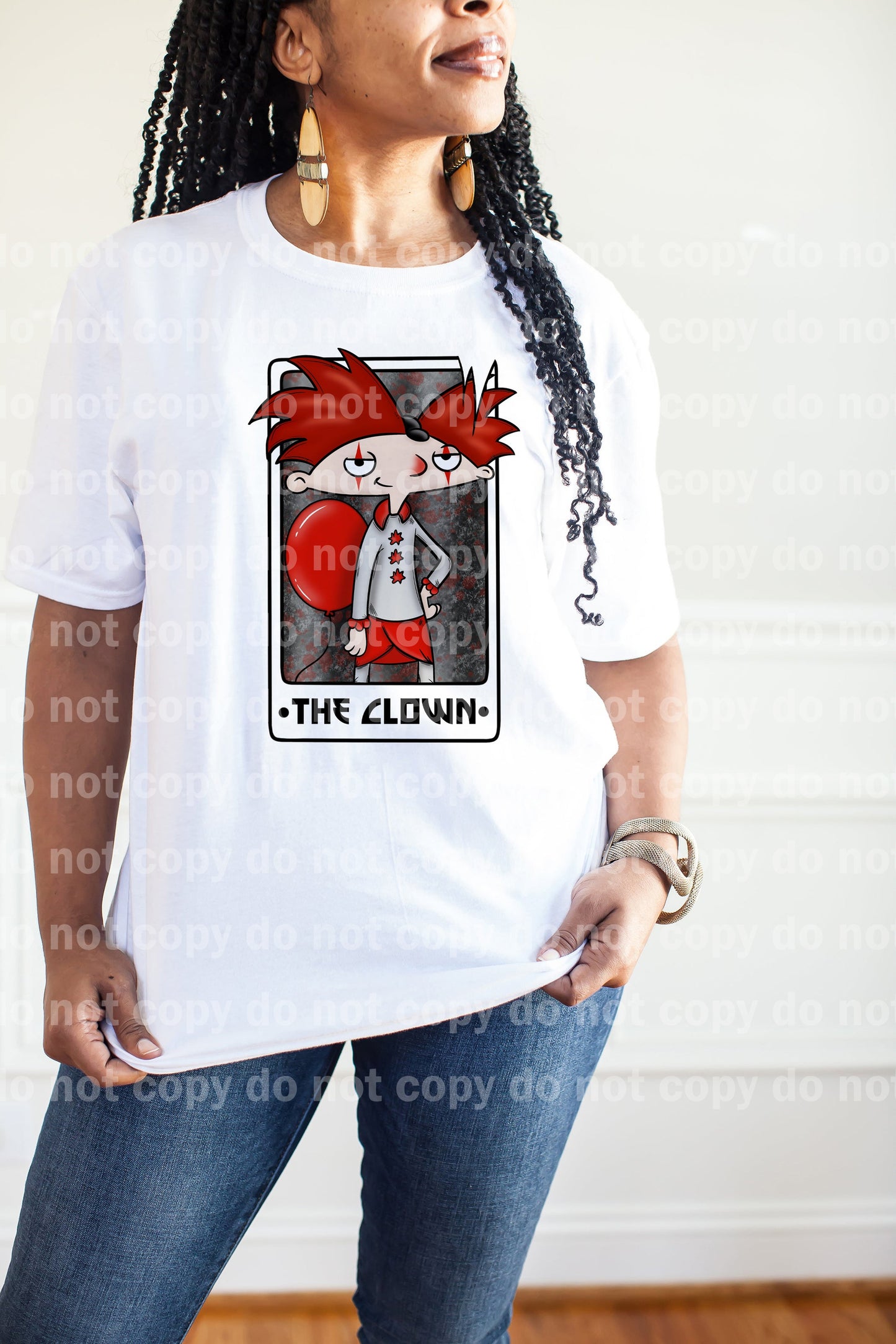 The Clown Card Dream Print or Sublimation Print