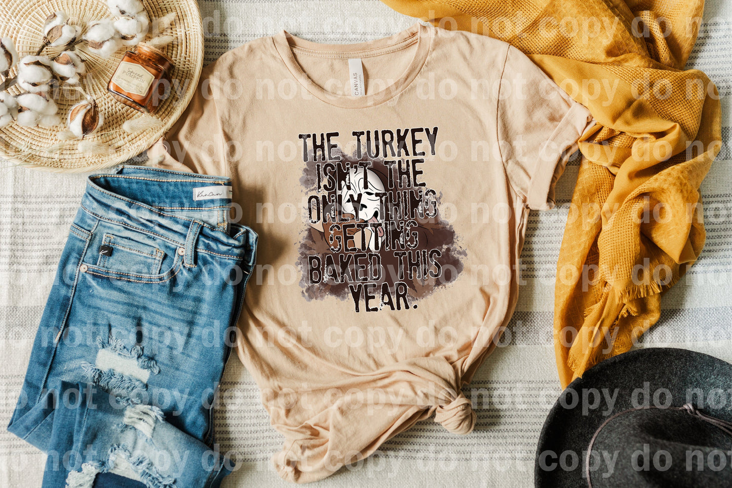 The Turkey Isn't The Only Thing Getting Baked This Year Dream Print or Sublimation Print