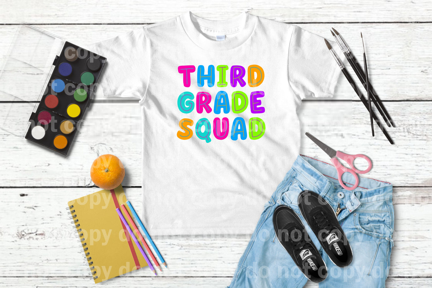 Third Grade Squad Dream Print or Sublimation Print