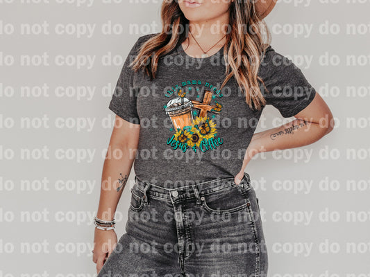 This Mama Needs Jesus And Coffee with Pocket Option Dream Print or Sublimation Print