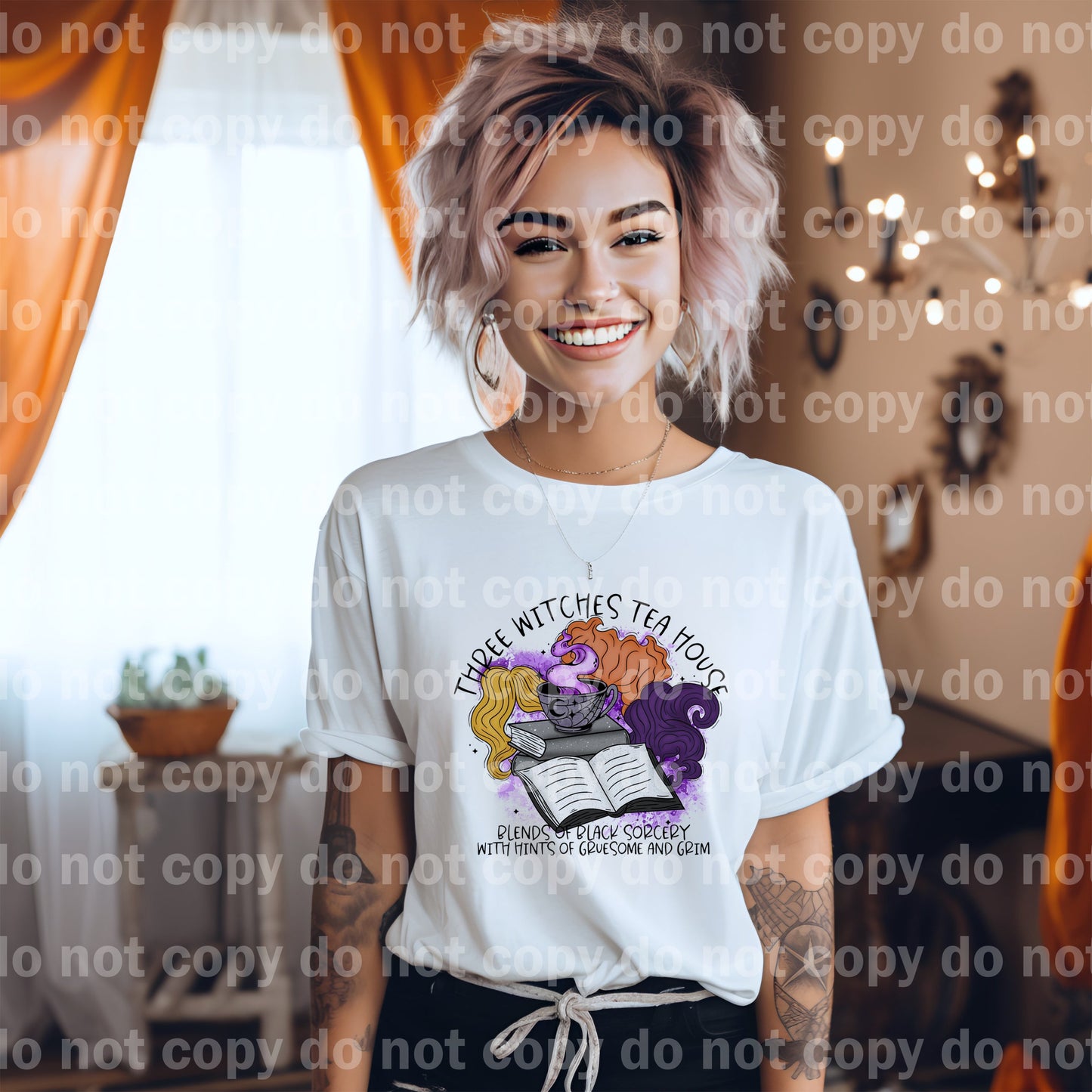 Three Witches Tea House Dream Print or Sublimation Print