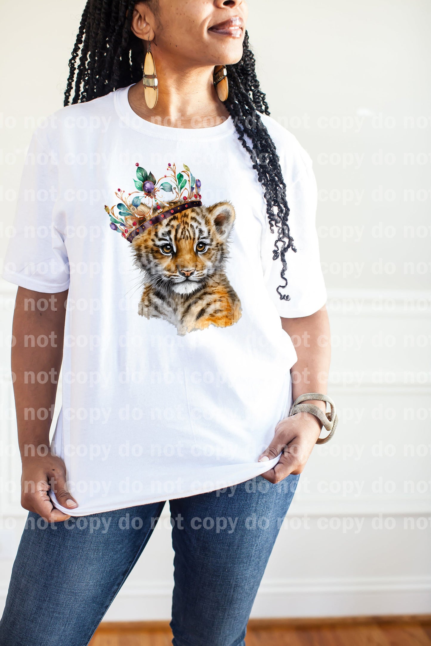 Tiger With Crown Dream Print or Sublimation Print