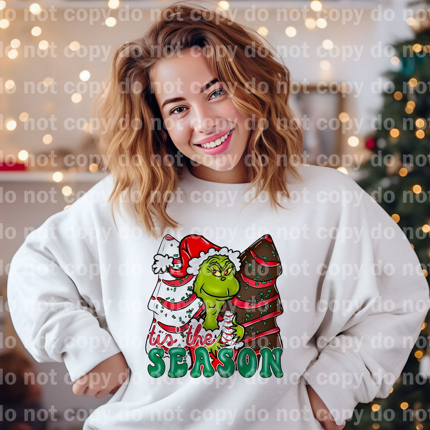 Tis The Season Green Guy Dream Print or Sublimation Print