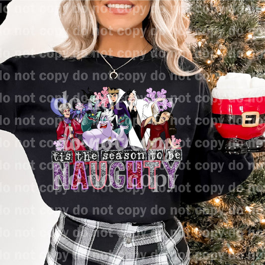 Tis The Season To Be Naughty Dream Print or Sublimation Print
