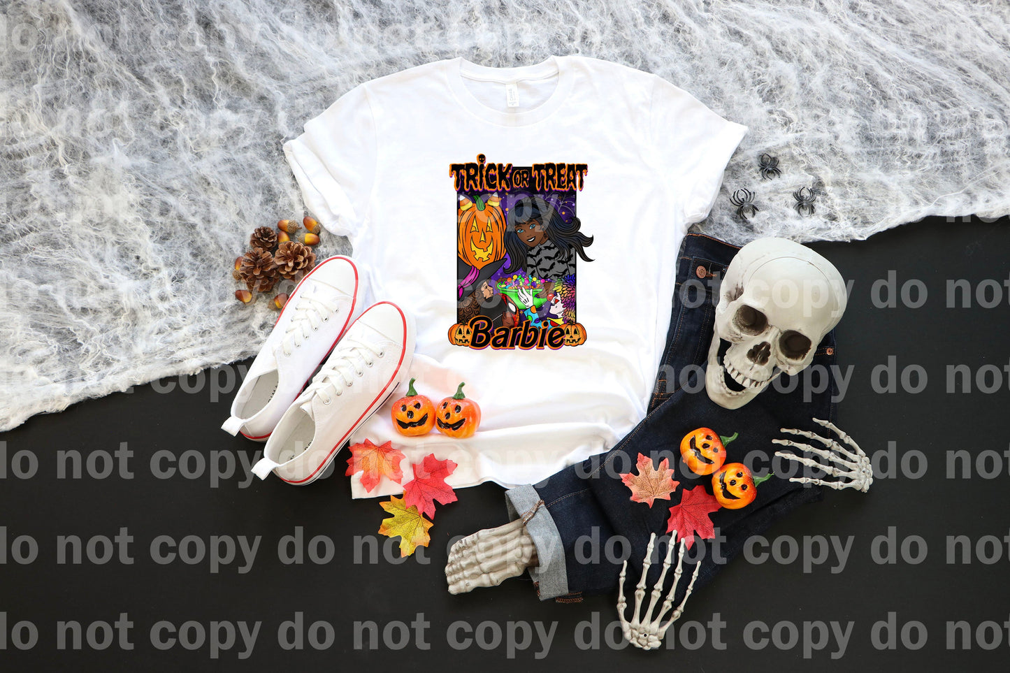Trick Or Treat Fashion Doll In Various Colors Dream Print or Sublimation Print