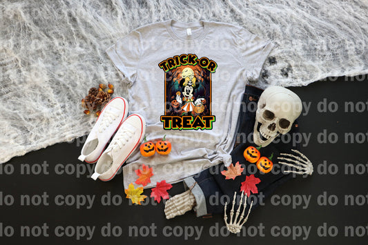 Trick Or Treat Girl Mouse Frame Dream Print or Sublimation Print