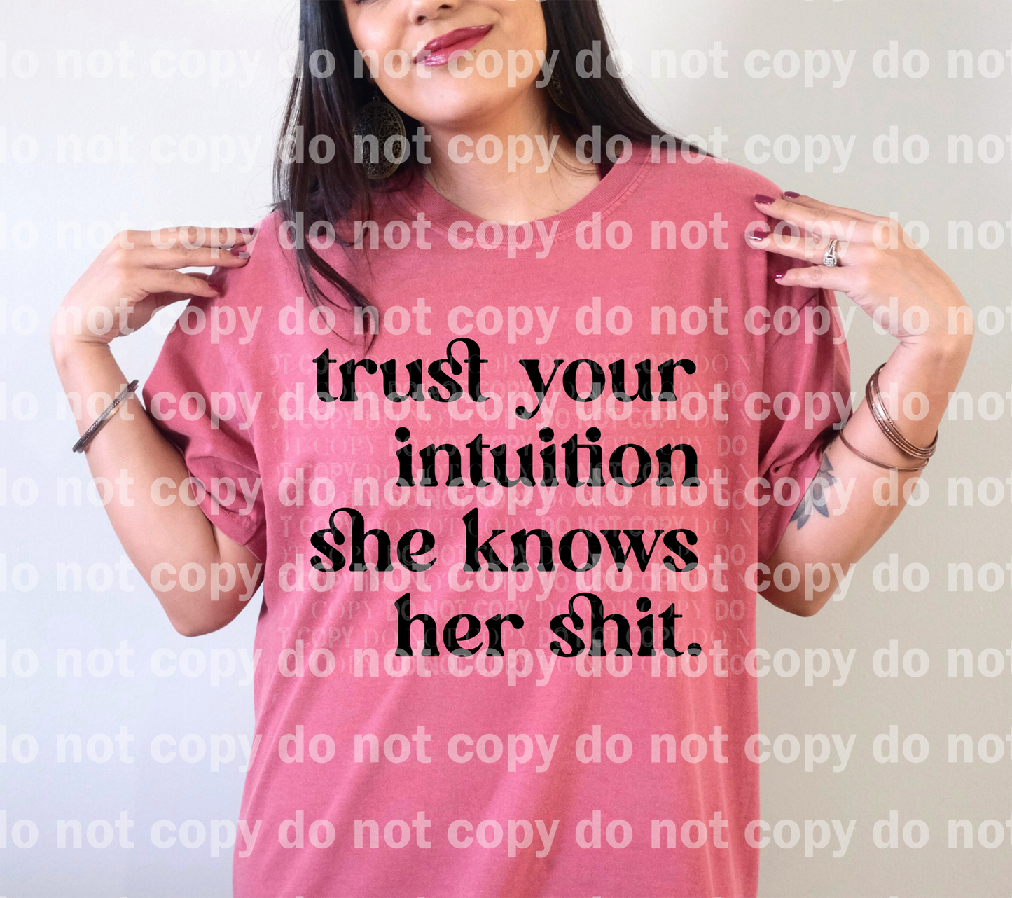 Trust Your Intuition She Knows Her Shit Dream Print or Sublimation Print