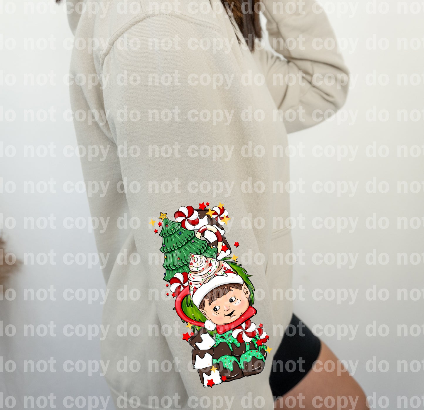 Tis The Season with Optional Sleeve Design Dream Print or Sublimation Print