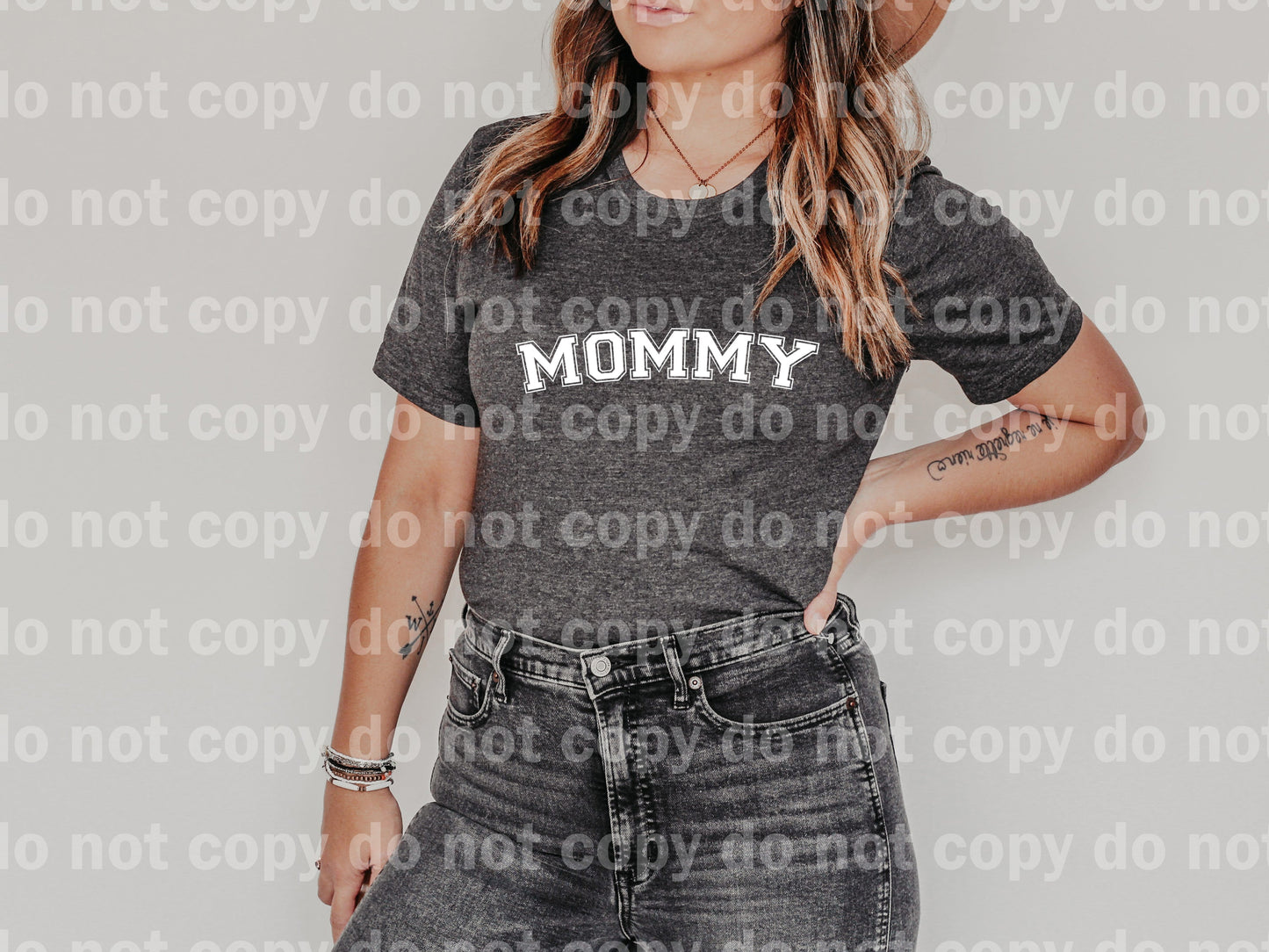 Varsity Mommy Black/White Dream Print or Sublimation Print