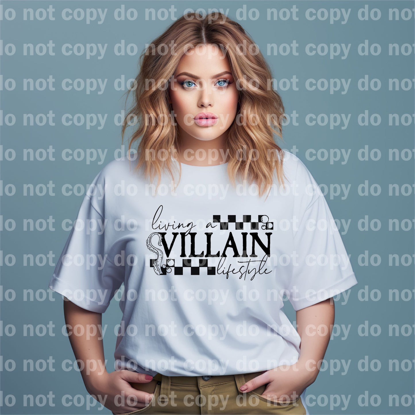 Living A Villain Lifestyle Black/White Dream Print or Sublimation Print