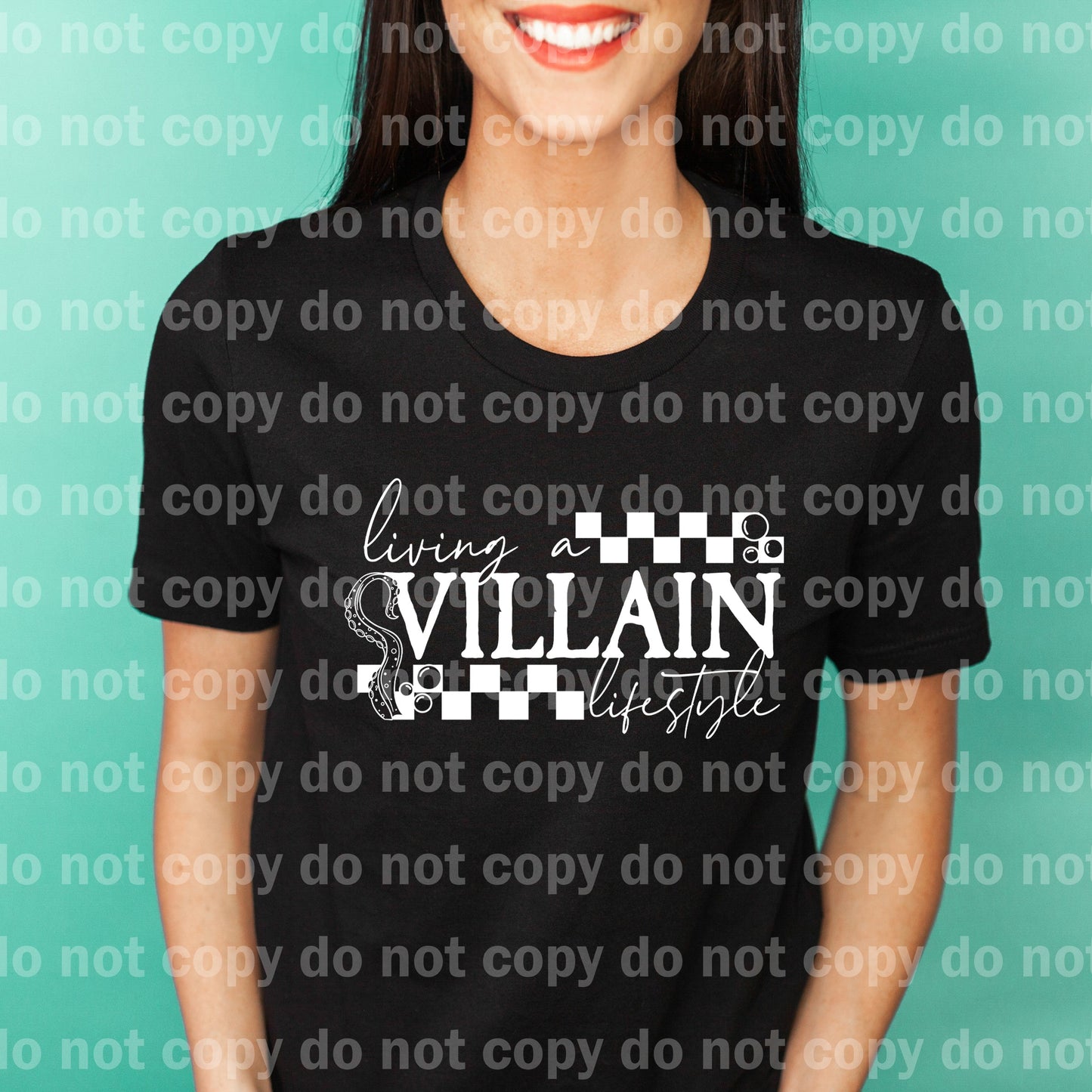 Living A Villain Lifestyle Black/White Dream Print or Sublimation Print