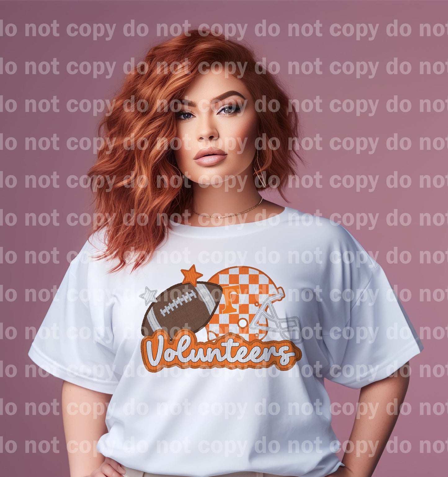 Volunteers with Logo Football Embroidery Dream Print or Sublimation Print
