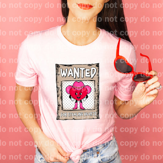 Wanted For Stealing Hearts Dream Print or Sublimation Print