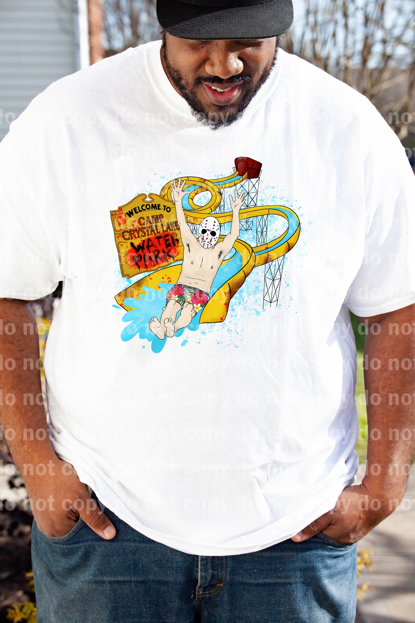 Welcome To Camp Crystal Lake Water Park Dream Print or Sublimation Print