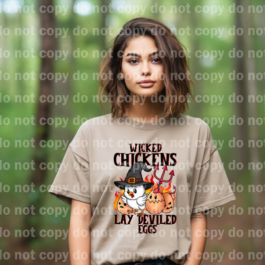 Wicked Chickens Lay Deviled Eggs Dream Print or Sublimation Print