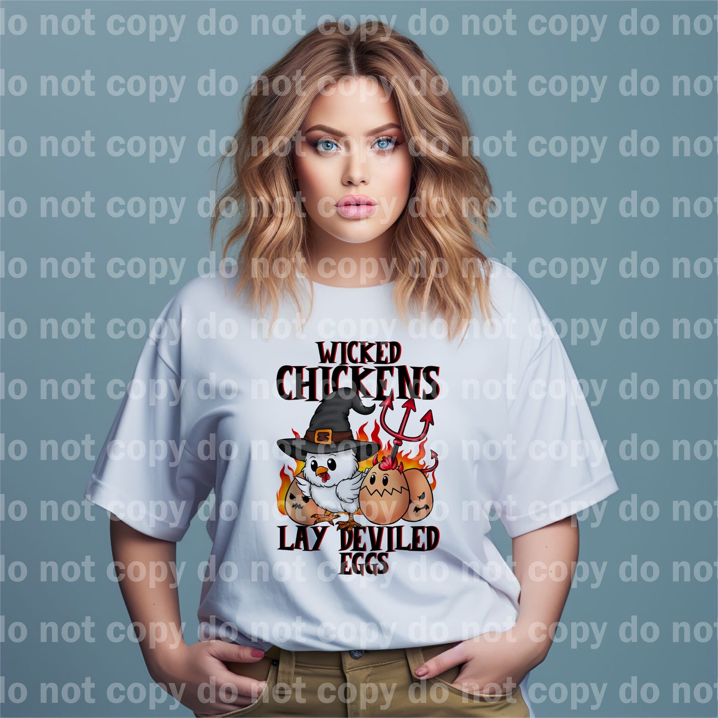 Wicked Chickens Lay Deviled Eggs Dream Print or Sublimation Print