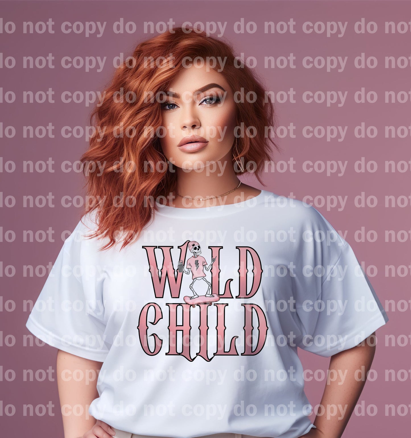 Wild Child Blue/Pink Dream Print or Sublimation Print