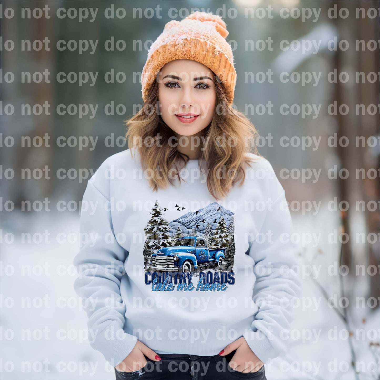 Country Roads Take Me Home Car Dream Print or Sublimation Print