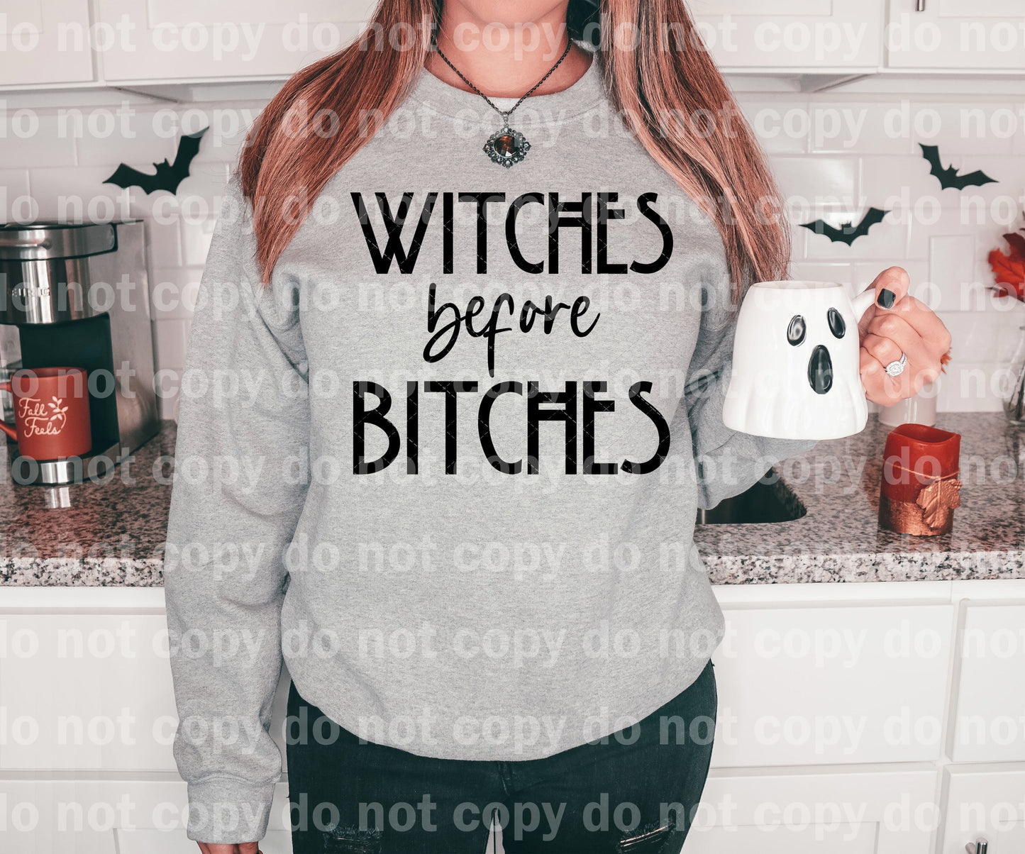 Witches Before Bitches Black/White Dream Print or Sublimation Print