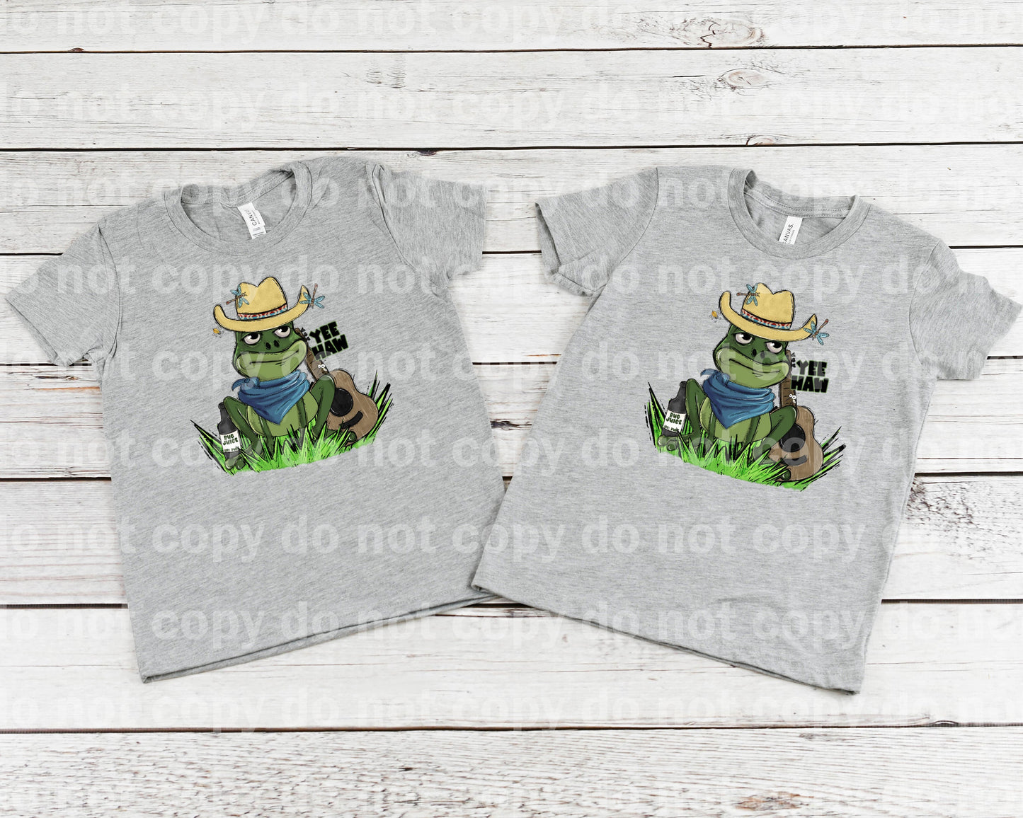 Yee Haw Cow Frog Dream Print or Sublimation Print