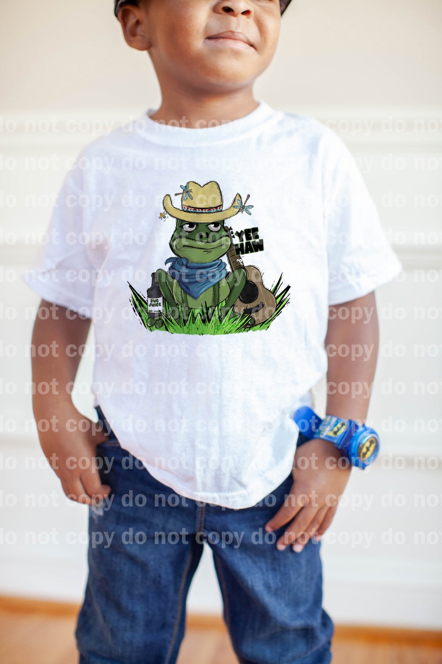 Yee Haw Cow Frog Dream Print or Sublimation Print