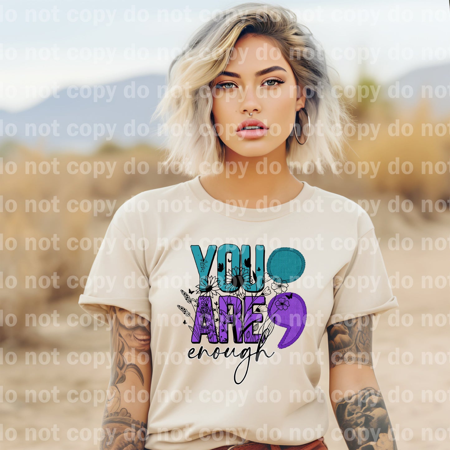 You Are Enough Dream Print or Sublimation Print