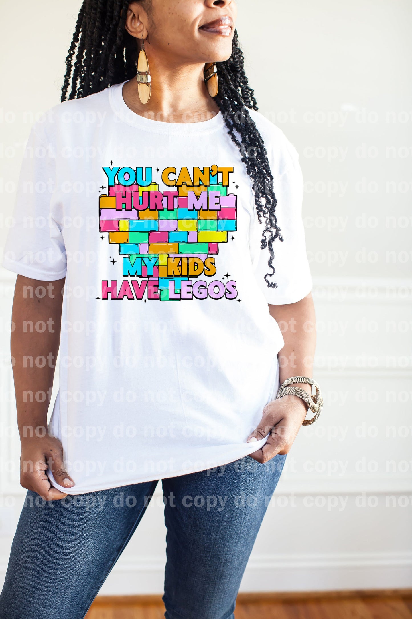 You Can't Hurt Me My Kids Have Legos Dream Print or Sublimation Print