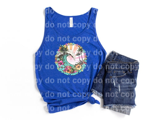 You Can't Stop The Waves But You Can Learn To Swim Dream Print or Sublimation Print