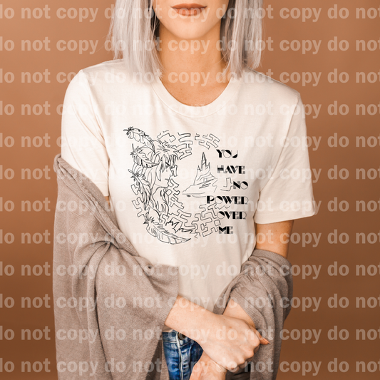 Goblin king You Have No Power Over Me Black Dream Print or Sublimation Print