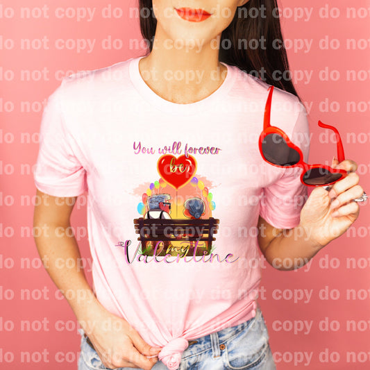 You Will Forever Be My Valentine Carl and Ellie with Pocket Option Dream Print or Sublimation Print