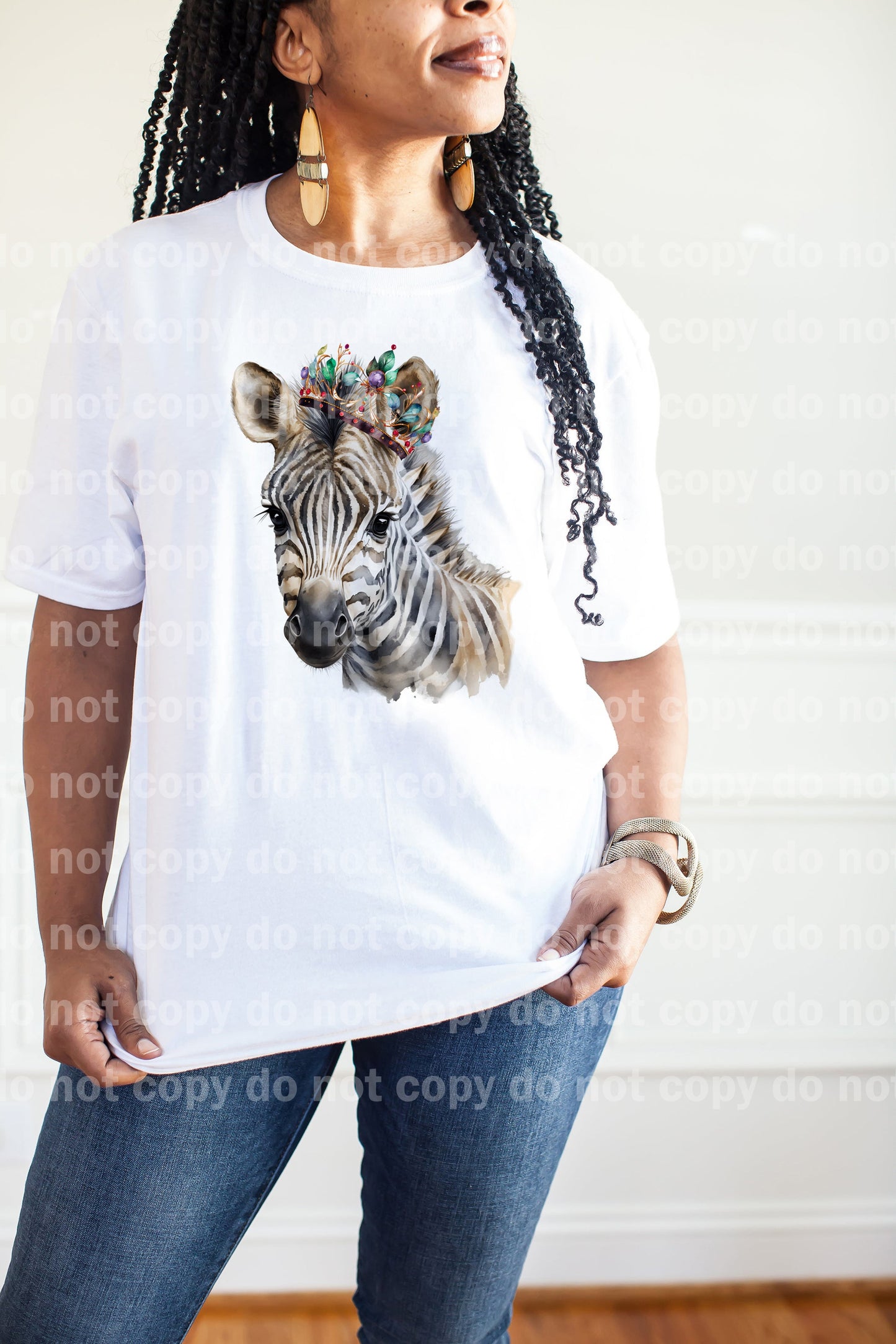 Zebra With Crown Dream Print or Sublimation Print