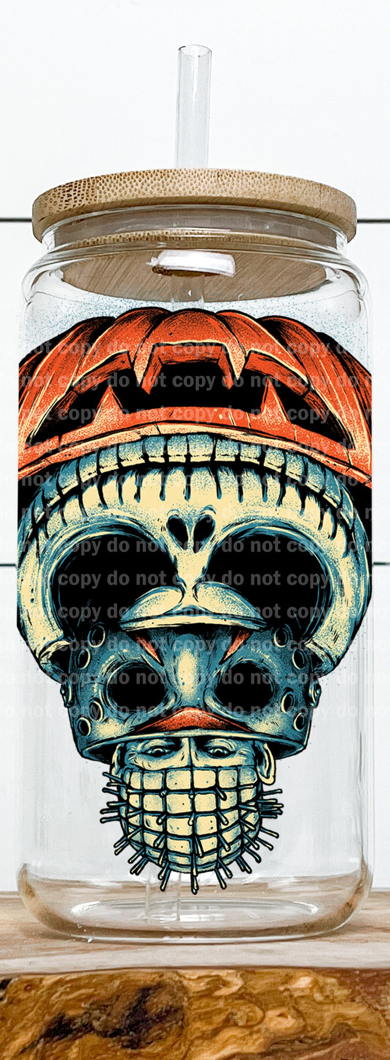 Pumpkin Pinhead Decal 3.3 x 4.5