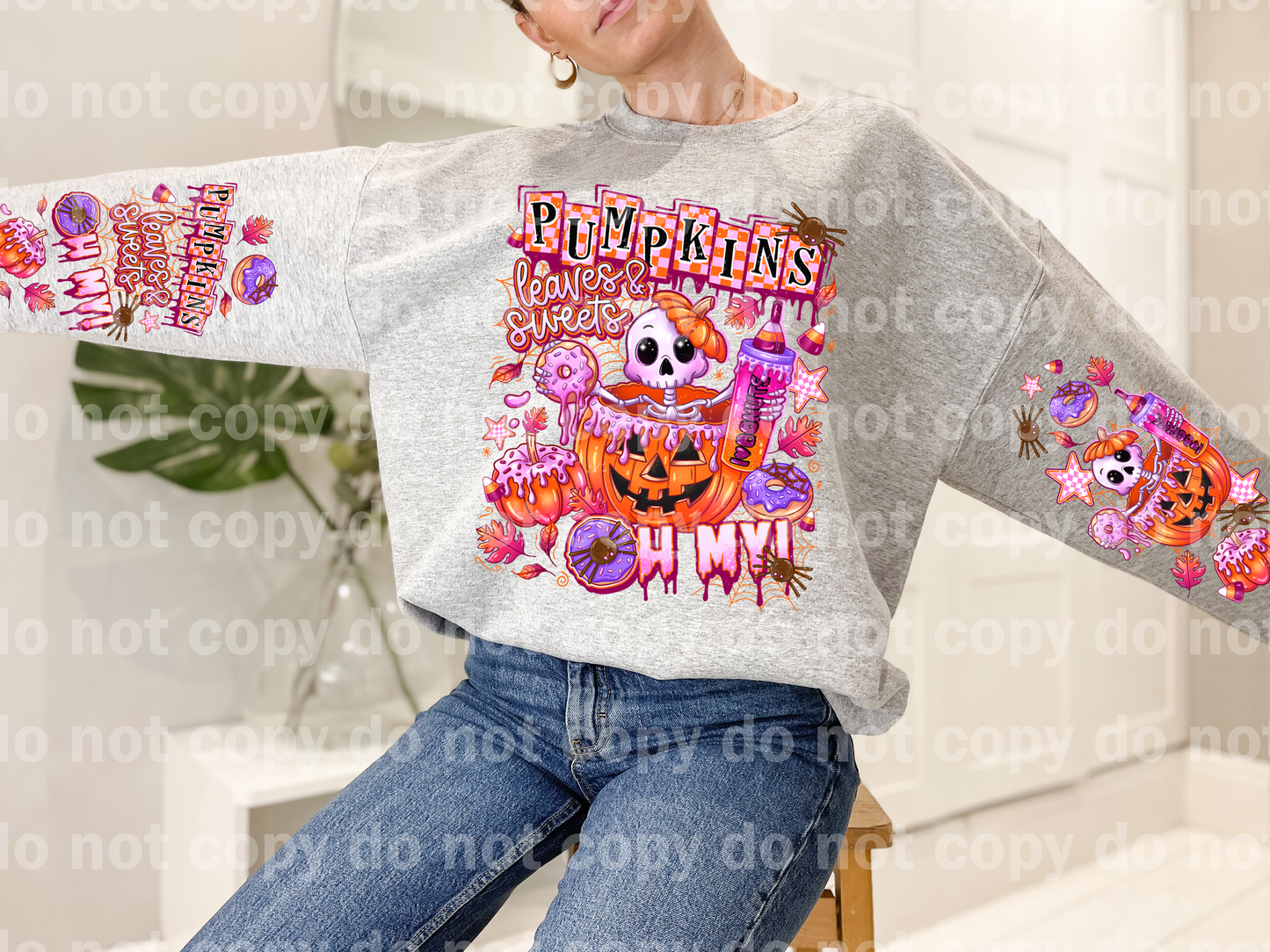 Pumpkins Leaves and Sweets Oh My