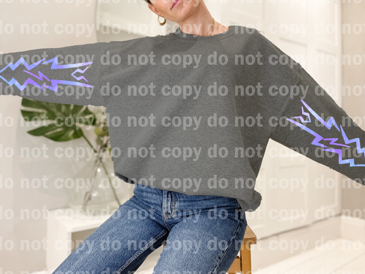 Demon Hunter Girl Pattern Sleeve Design