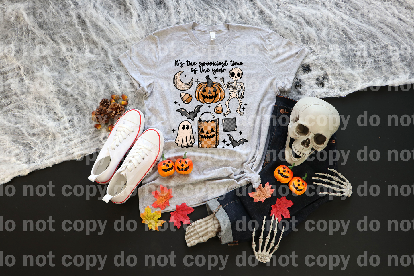 Spookiest Time of The Year Black/White