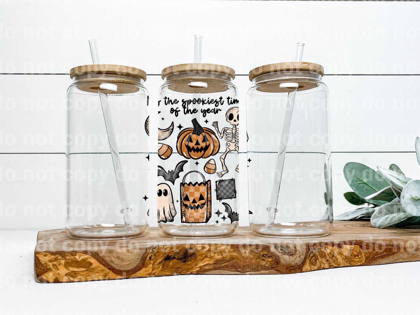 Spookiest Time of The Year Black/White