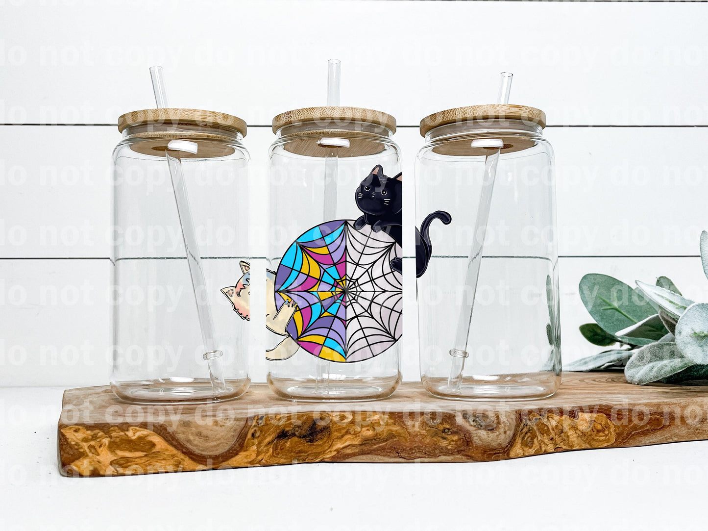 Stained Glass Kitties