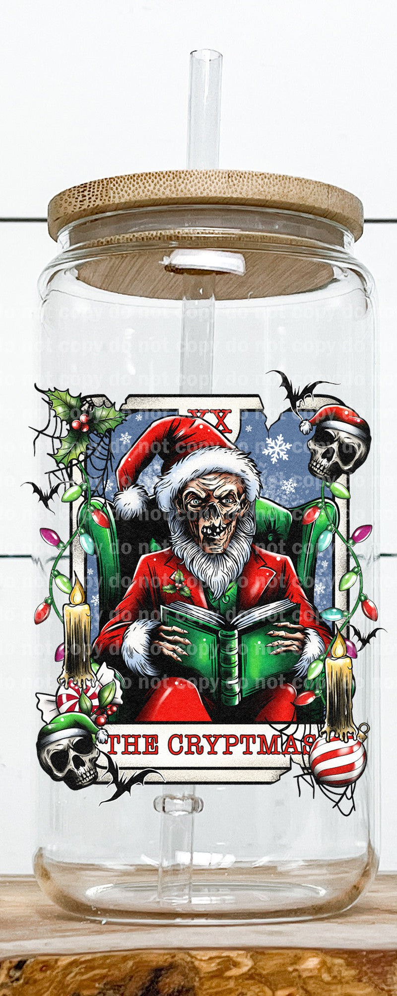 The Cryptmas Tarot Card